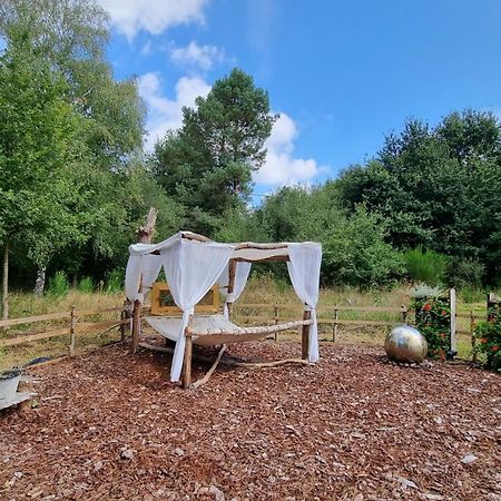 Luxury Bell Tent At Camping La Fortinerie Mouliherne Экстерьер фото